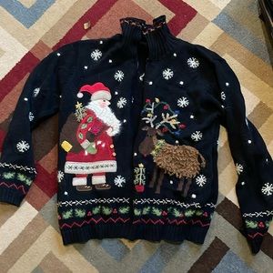 Women’s zip up sweater